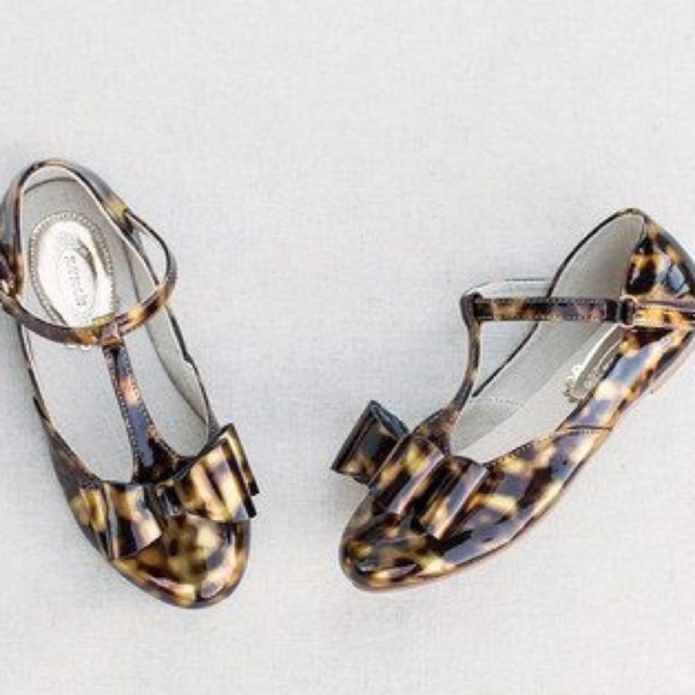 Joyfolie | Vivian T-Strap Maryjanes in Tortoise | 12T